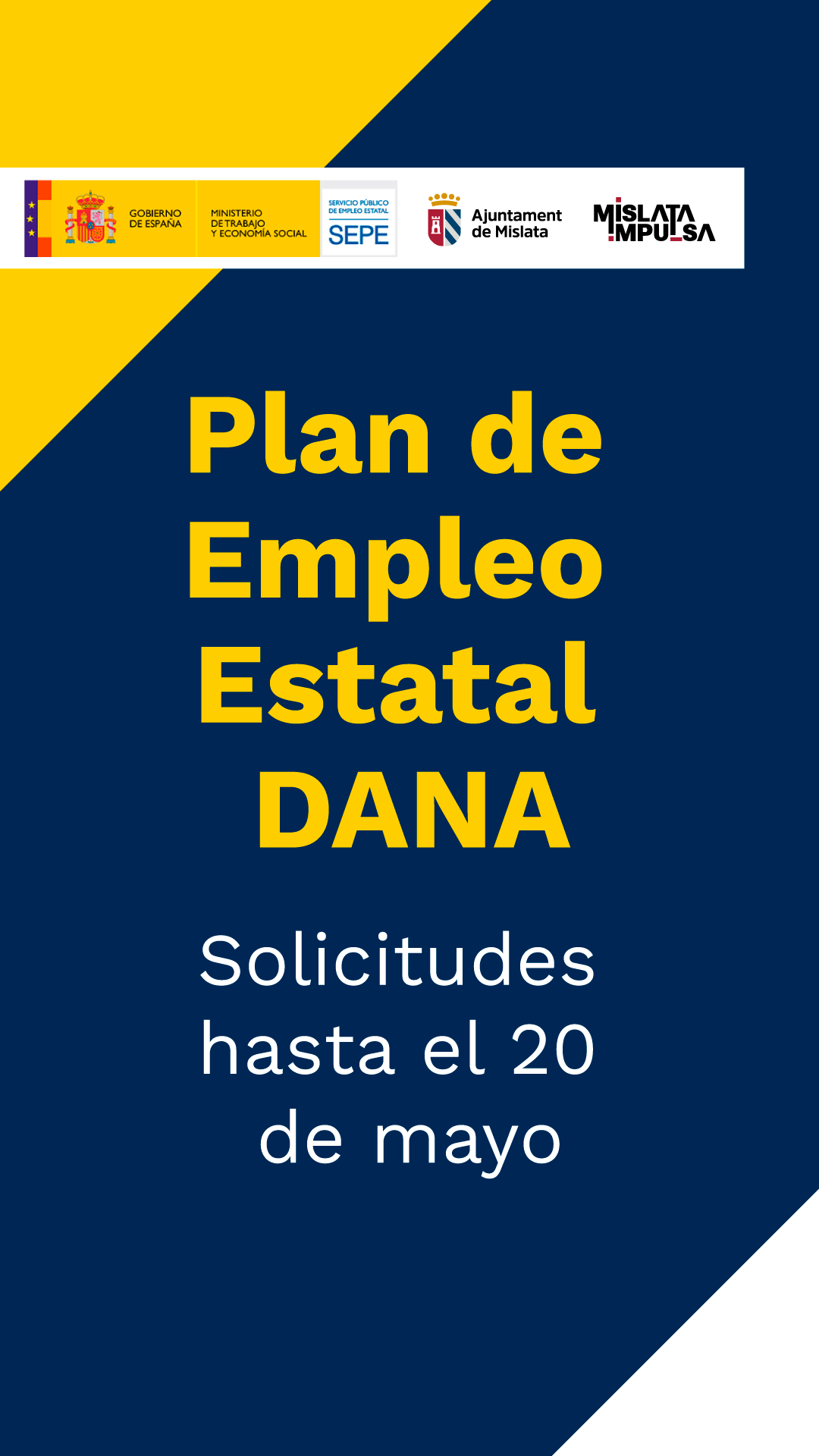 Plan empleo DANA