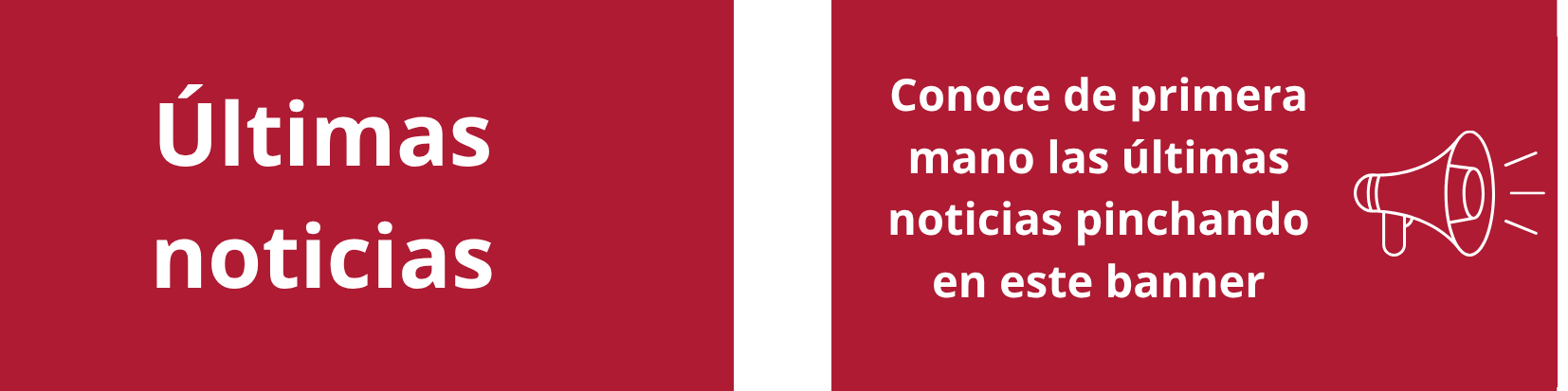 Conoce de primera mano las últimas noticias pinchando en este banner
